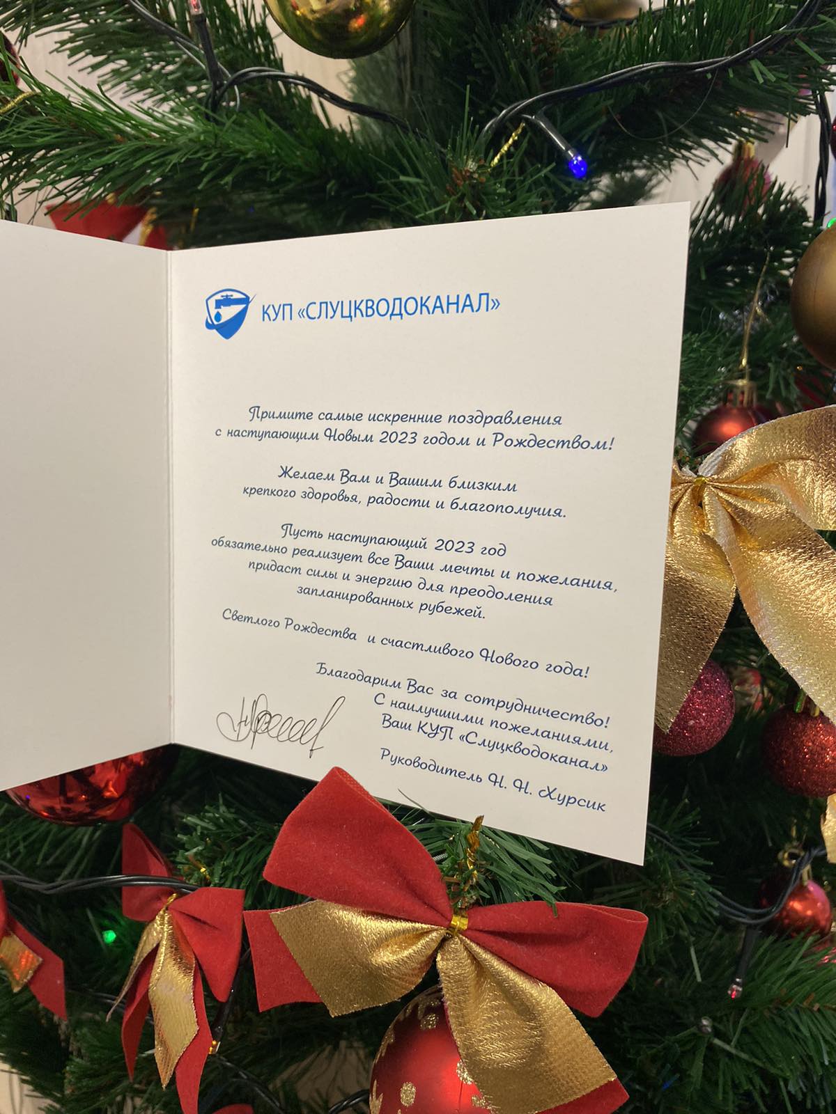 С наступающим Новым годом!